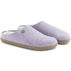 Birkenstock Slippers<Zermatt Shearling Purple Fog