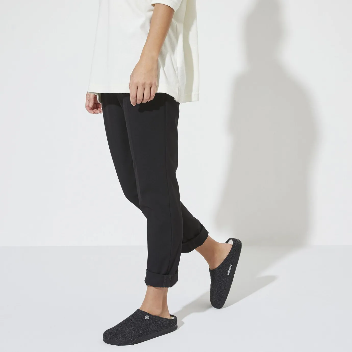 Birkenstock Slippers<Zermatt Shearling Anthracite