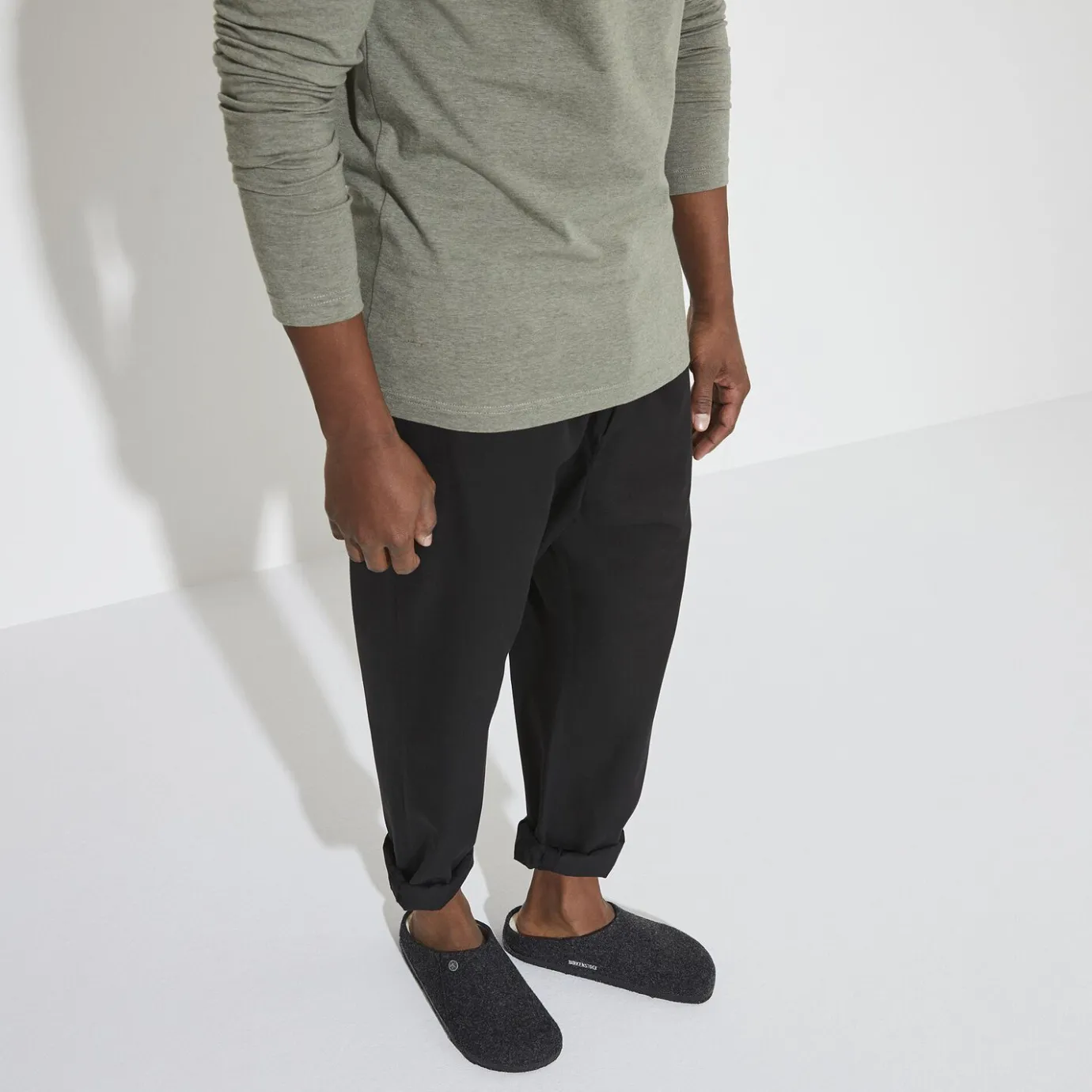 Birkenstock Slippers<Zermatt Shearling Anthracite