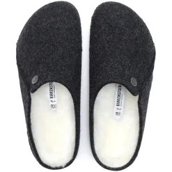 Birkenstock Slippers<Zermatt Shearling Anthracite