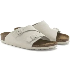 Birkenstock One-Strap Sandals<Zurich Antique White